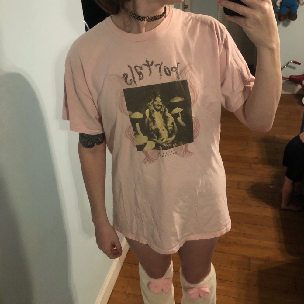 Pink Portals Melanie Martinez band tee